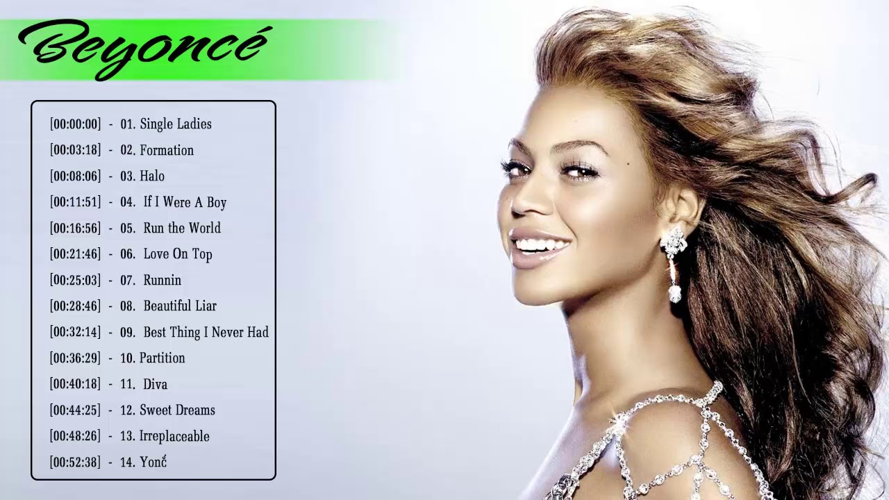 The Best Of Beyoncé - Beyoncé Greatest Hit - Beyoncé Playlist - YouTube