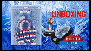 HeroClix Iconix Captain America From The Ice Unboxing