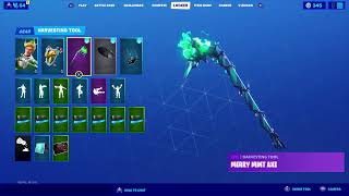(CANCELLED) Fortnite announcement : selling Merry Mint pickaxe codes !