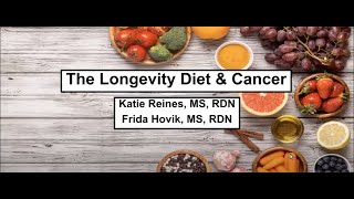 Episode 6 – The Longevity Diet & Cancer