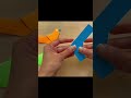 Paper bird | how to make a simple bird with paper