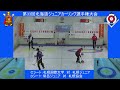 【競技16：男子決勝戦c女子３位戦Ⅾ】第33回北海道ジュニアカーリング選手権大会