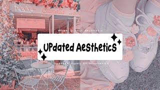 Updated types of aesthetics 2021 | what is your aesthetic ♡☽