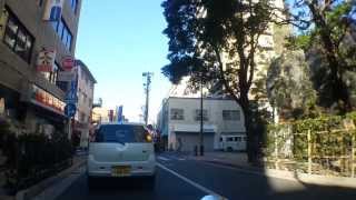 新田２丁目~市川２丁目へ（車載動画）市川市Chiba,Japan.