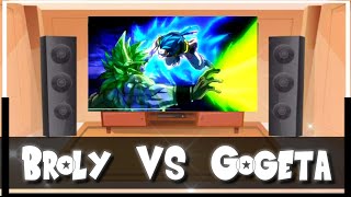 el clan Gremory más dos invitados Reaccionan a Broly vs Gogeta (leer el link de la descripción)