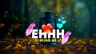 Hijaab-E-Hyaa Kaka | whatsapp status |sharn07jot | new Punjabi song status black background 2022