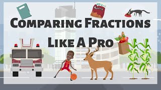 Comparing Fractions Like A Pro (4th Grade Math Lesson using Models and Relationships | 4.NR.4)