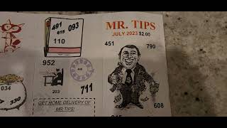 Mr.Tips Pick 3 Lottery Predictions Strategy Sheet July ๐ฐ #mrtips #lotteryusa #Lottery #pick3