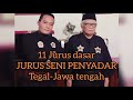 Jurus seni penyadar TEGAL-JAWA TENGAH | 11 Jurus dasar JSP | Beladiri | Pencak silat | Tenaga dalam