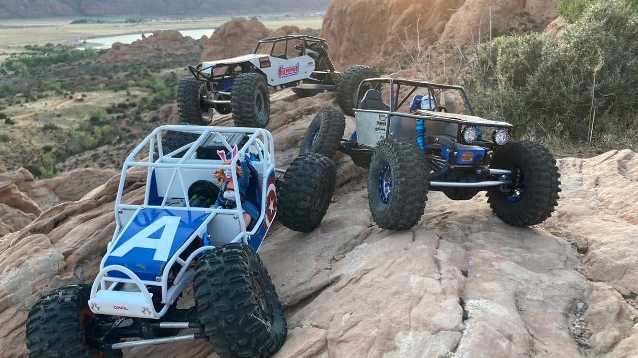 Rc Rock Crawling In Moab Utah Youtube