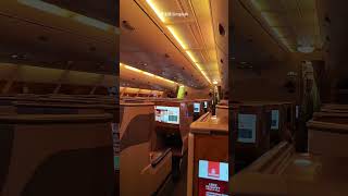 阿联酋航空不同航段的公务舱 #Emirates Buiness Class