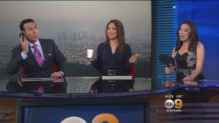 Mannequin Challenge Inspires Many At KCAL9