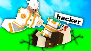 I became a "HACKER" with the JADE KIT in Roblox Bedwars..