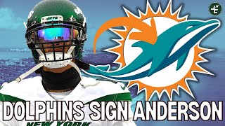Miami Dolphins Former Jets Wide Receiver - Robbie Chosen Anderson
