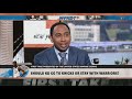 I'll carry his bags, clean up his locker! - Stephen A. begs for KD to join the Knicks  First Take