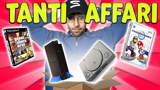 10 PACCHI con BURRO VIDEOGIOCHI per SALVA! MEGA UNBOXING!