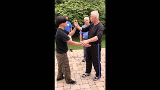 Baguazhang Applications Training Paul Cote & Troy Price Part-1