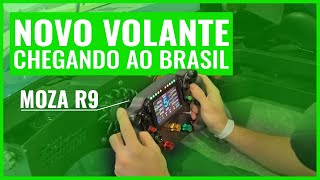 Novo volante Direct Drive chegando no Brasil  - MOZA R9 Review