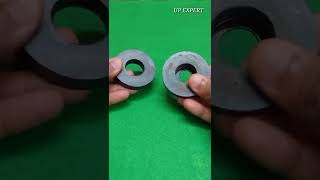 Easy Idea With Magnet Experiment at home #shorts #experiment #trending