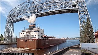 Paul R Tregurtha arrived in Duluth 06/29/2022