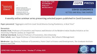 CEPR/IHEID Online seminar series, 5/05 Anusha Chari presents \