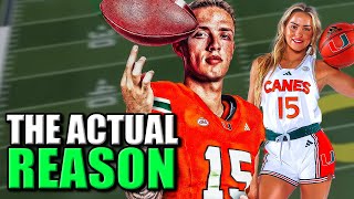 This is Why Carson Beck Transferred to Miami…