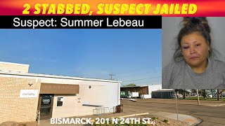 Two Stabbed In Bismarck, Suspect Jailed
