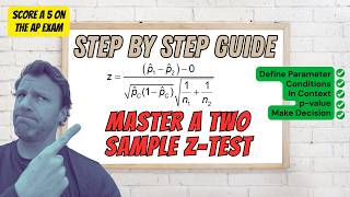 Two-Sample Z Test for Difference in Proportions | AP Statistics (Step-by-Step Guide)