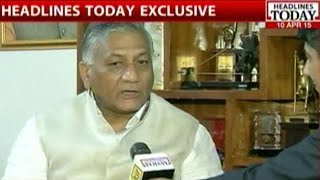 General V. K. Singh Rescues 5 Year Old Baby In Yemen Rescue Mission