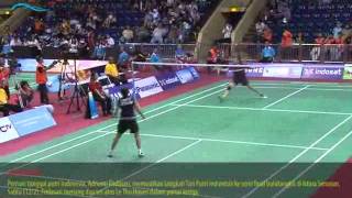 BADMINTON TUNGGAL PUTRI Adriyanti Firdasari [INA] vs Le Thu Huyen (VIETNAM), SEA GAMES 2011