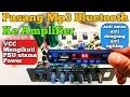 cara pasang mp3 bluetooth pada amplifier