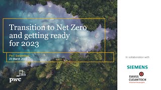 Webinar: Transition to Net Zero and getting ready for 2023