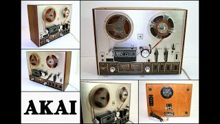 Vintage AKAI 4000DS MKII 4 Track 2 Channel Stereo Reel to Reel Tape Recorder