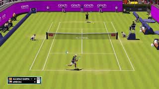 Alcaraz Garfia C. vs Lehečka J. [ATP 23] | AO Tennis 2 gameplay #aotennis2 #wolfsportarmy