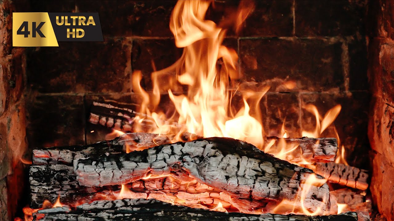 рџ ґ Cozy Fireplace 4k Uhd Fireplace With Crackling Fire Sounds Top