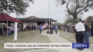 South Texas hero honored at Pearl Harbor Ceremony in Falfurrias
