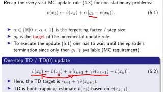 Lecture 05: Temporal-Difference Learning