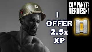 Changes to the XP Gain Rate in Patch 1.9: CoH3