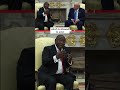 Donald Trump confronts South African president with white genocide claims