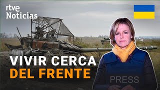 GUERRA UCRANIA: Así es la vida en BAJMUT, una localidad cerca del FRENTE del DONBÁS I RTVE Noticias