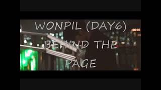 DAY6 - WONPIL - BEHIND THE PAGE (cover) | 1 hour loop