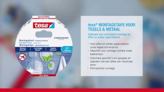 tesa® Montagetape voor Tegels \u0026 Metaal [77745]