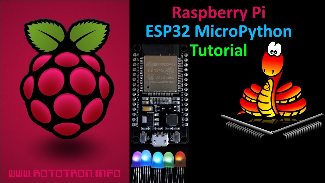 Esp32 Micropython Tutorial With Raspberry Pi Youtube Esp32 Micropython Tutorial With Raspberry Pi Youtube