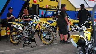 Supercross Anaheim One Pit Tour l KMC Wheels