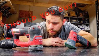 Milwaukee M12 3inch random orbit sander and detail sander