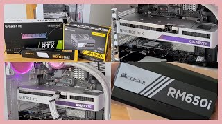 [eng] unboxing \u0026 installing my new gigabyte vision rtx 3060 + corsair rm650i