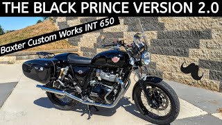 Unique RE Interceptor 650 - The Black Prince by Baxter Custom Works - Wahoo!