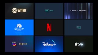 Streaming Service Originals Logo (Amazon/Netflix/Disney+/Paramount+/HBO Max/AMC/Hulu etc)