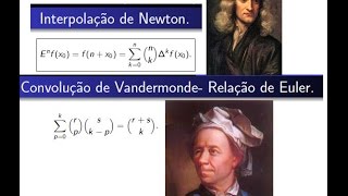 Interpolação de Newton e Convolução de Vandermonde.