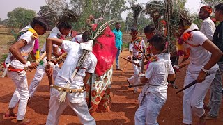 बुन्देली मोनी बाबा नृत्य /bundeli monibaba nrty /#bundelkhandmoni #vindravan bag #Talbehat